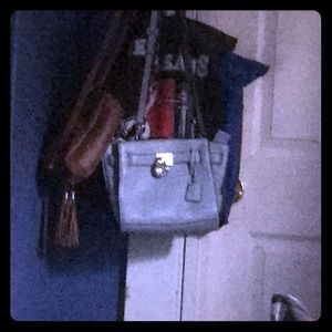 Blue Michael kors bag